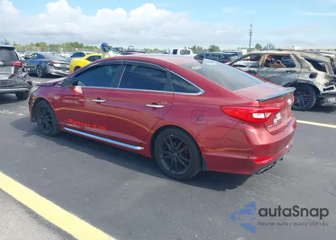 2015 Hyundai Sonata Sport 2.0T from USA, damaged, VIN 5NPE34AB5FH090939